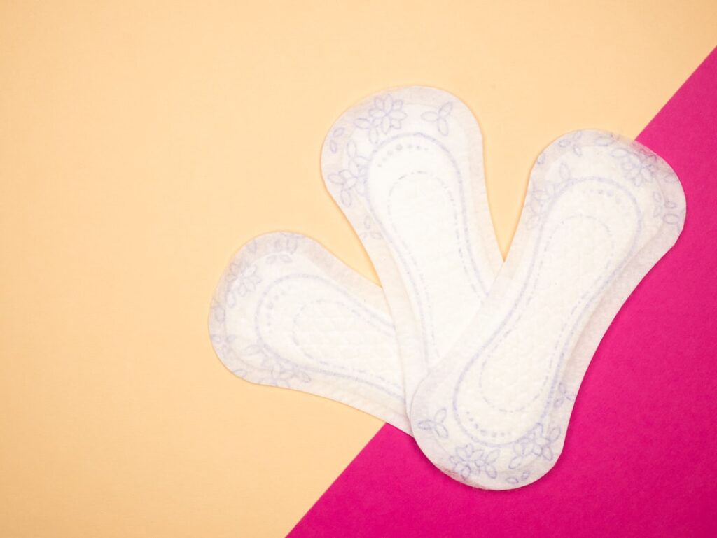 Wat gebeurt er met het bloedverlies tijdens menstruatie?